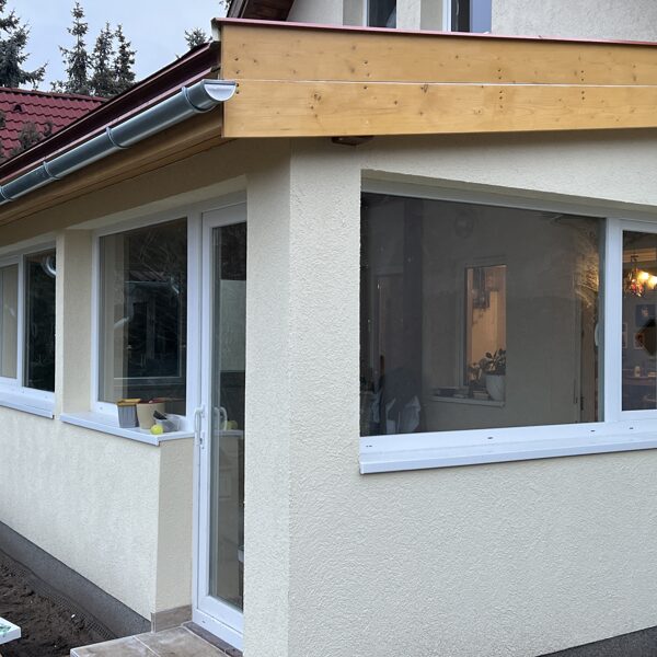 Télikert beépítés