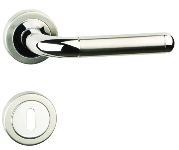 Giulia króm-inox körrozettás